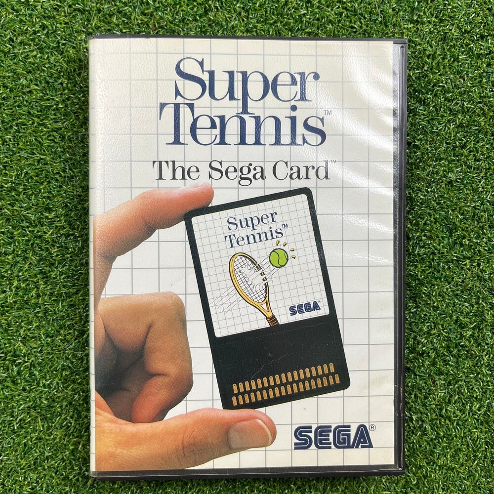 Super Tennis (Sega Master System, 1986) Complete Tested